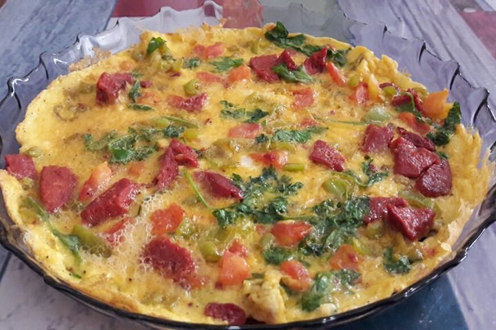Sucuklu Omlet